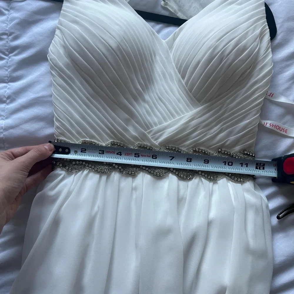 JJs House Elegant White Wedding Dress - Picture 16 of 16